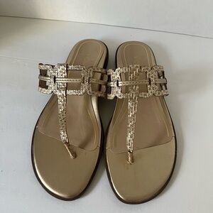 Vionic Gold Sandals